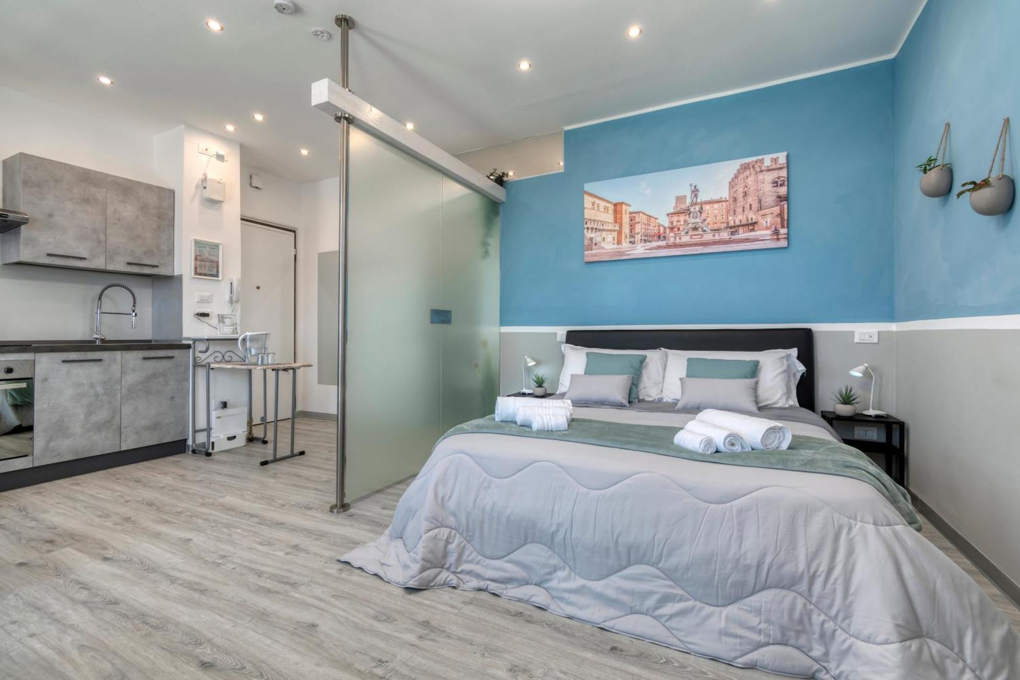 Front Station Apartment - Stazione Centrale Di Bologna Ngoại thất bức ảnh